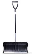 Снегоуборочная лопата, толкач, с черенком