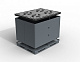 Разборный пластиковый контейнер Polybox 1450х1125