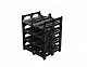 Поддон пластиковый перфорированный 1200x1000x388 черный (BottleRack)