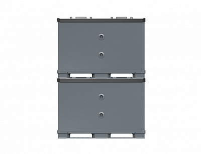 Разборный пластиковый контейнер Polybox 1450х1125