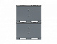 Разборный пластиковый контейнер Polybox 1450х1125