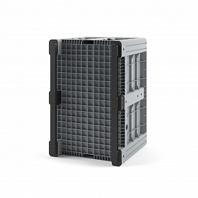 Пластиковый контейнер IBOX 1200х800 (сплошной, на колёсах)