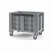 Пластиковый контейнер IBOX 1200х800 (сплошной, на колёсах)
