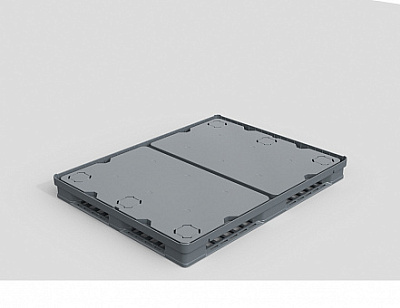 Разборный пластиковый контейнер Polybox 1450х1125