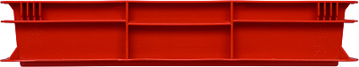 Ящик 600х400х75 сплошной красный